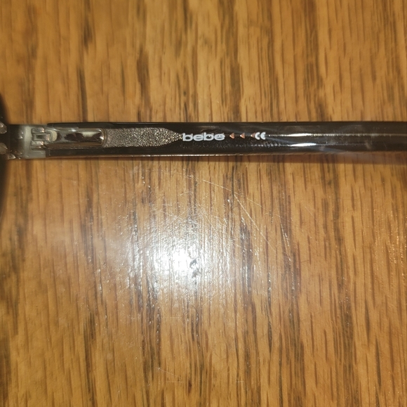 NWT BeBe Black Small Reading Frames Glasses - Picture 7 of 8